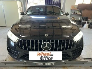 벤츠 CLS450 휠복원, 매트블랙 도색으로 새 생명 불어넣기 시공 사진