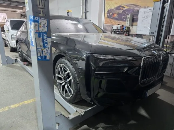 BMW 7시리즈 휠복원, 스크래치 발생 시 비용 기준은? 시공 사진