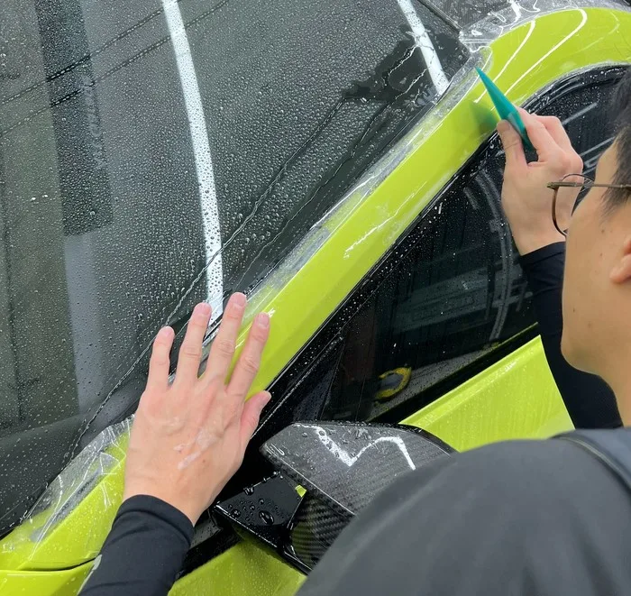 BMW M4 PPF 시공, 사고에도 도장을 지킨 비결은? 시공 사진