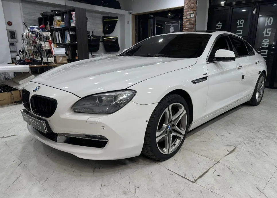 BMW 640d 엠비언트 라이트, 블랙박스, 하이패스 설치 후기