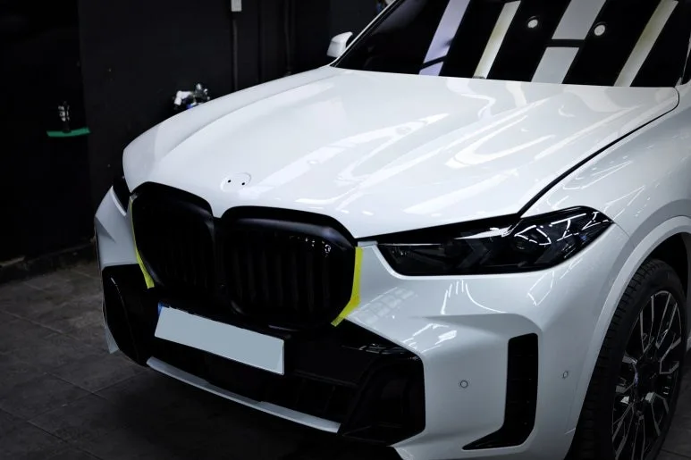 BMW X5 PPF 시공, 황변 걱정 없는 필름 선택 가이드 시공 사진