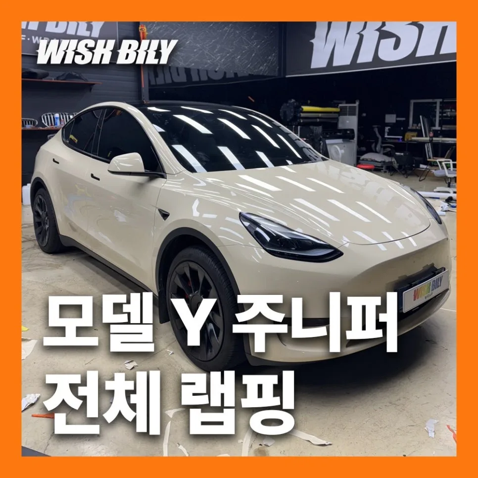 테슬라 모델Y 랩핑, 평택 차주 고민 해결 기준