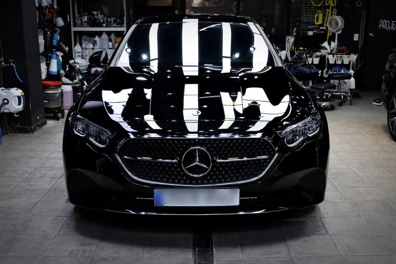 벤츠 E200 PPF, 왜 추가 시공까지 했을까? 시공 사진