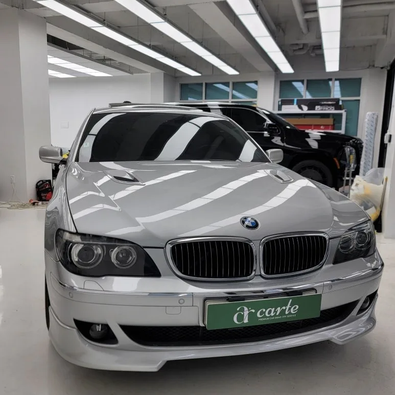 BMW 7시리즈 루프스킨·크롬딜리트, 어떤 차이가 있을까? 시공 사진