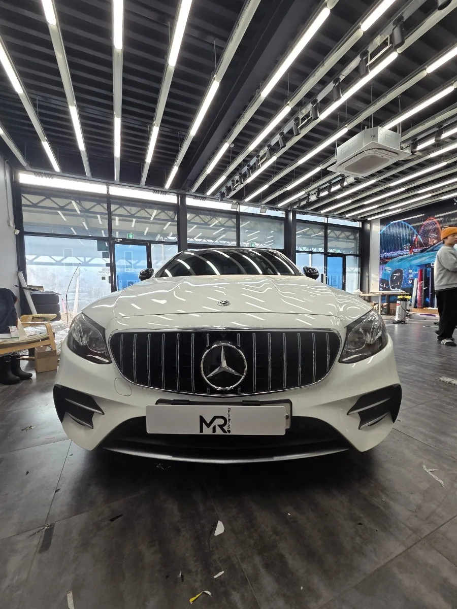 벤츠 E53 AMG 매트 블랙 PPF, 왜 선택할까? 시공 사진