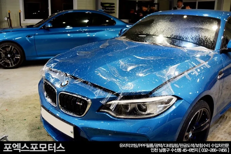 BMW M2 PPF, 스톤칩 걱정 끝내는 기준은? 시공 사진