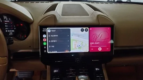 포르쉐 카이엔 안드로이드 올인원, 후방카메라 교체 이유