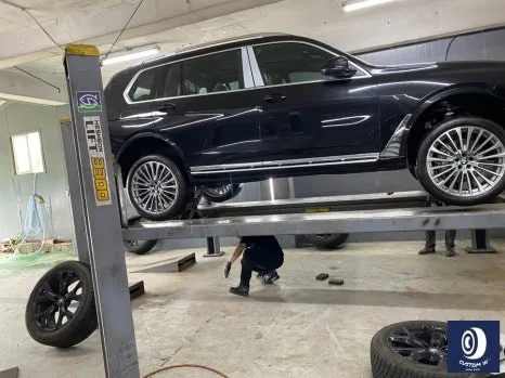 BMW X7 휠도색 실수 피하는 법: 처인구 차주 필독