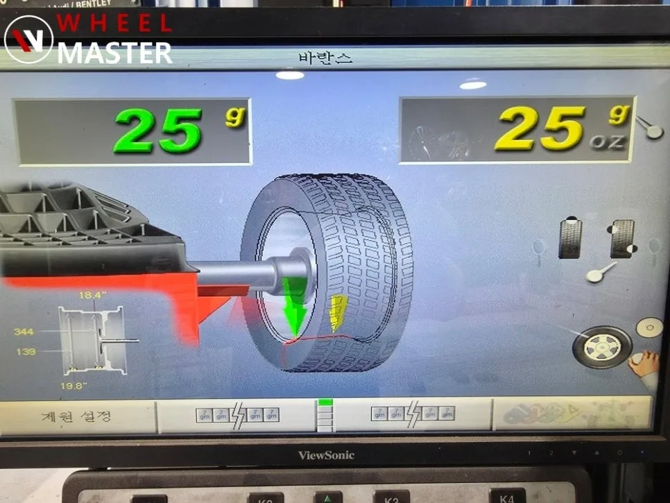 BMW 휠복원, 주차기스 후 이렇게 달라졌어요