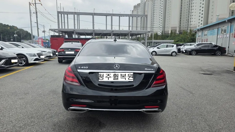 벤츠 S450 휠복원, 검메탈 색상 변경 기준은?
