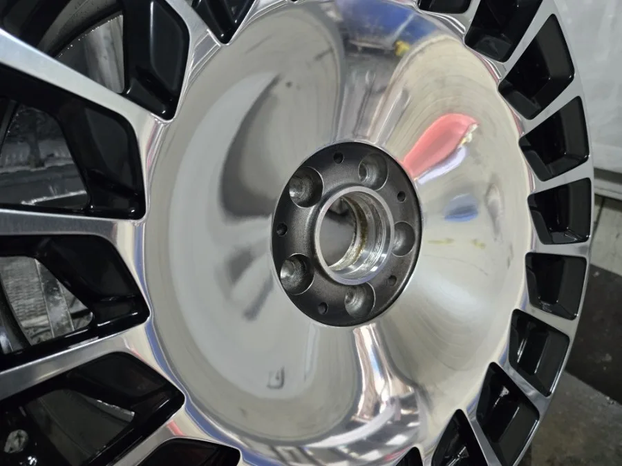 기장군 휠 복원, 잘못하면 이렇게 됩니다