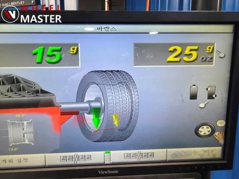 BMW 휠복원, 검정 유광 분체도장 결과는?