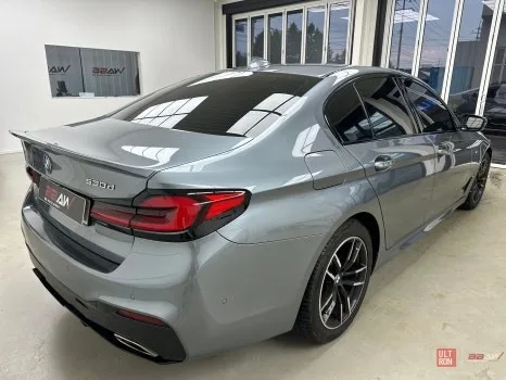 BMW 5시리즈 랩핑, 화성시 차주들 고민 해결 가이드 시공 사진