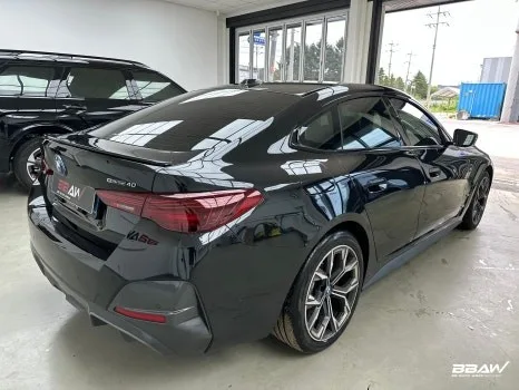 BMW I4 랩핑, 색상 고민 해결 가이드 시공 사진