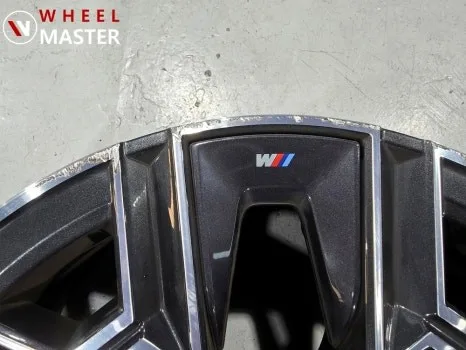 BMW 휠복원, 주차기스 후 이렇게 달라졌어요