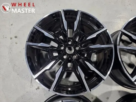 BMW 휠복원, 검정 유광 분체도장 결과는?