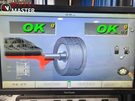 BMW 휠복원, 검정 유광 분체도장 결과는?