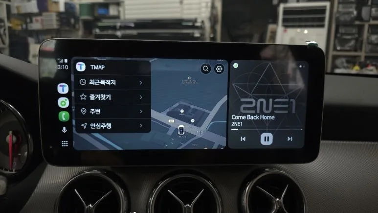 벤츠 GLA 안드로이드 올인원, 순정 고장 시 대안은?