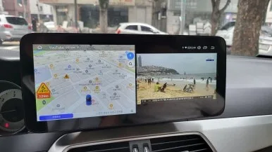 벤츠 W204 안드로이드 올인원, 중국산 vs 국산 비교