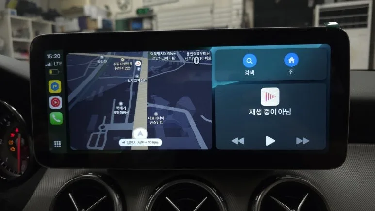 벤츠 GLA 안드로이드 올인원, 순정 고장 시 대안은?