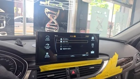 아우디 A6 안드로이드 올인원, 잘못 고르면 재시공 비용 2배