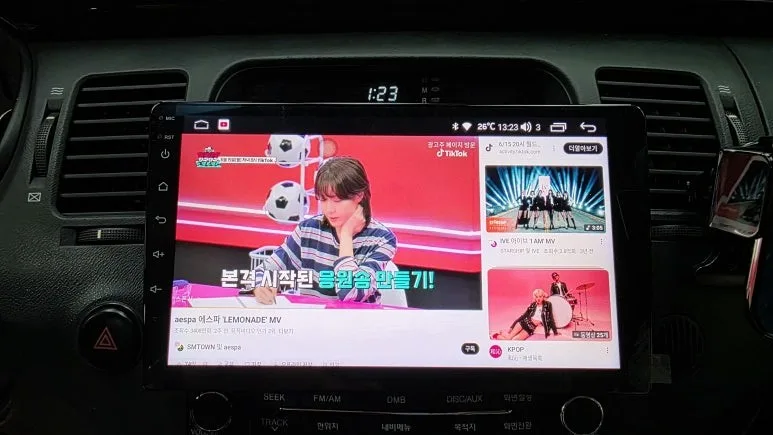그랜저TG 안드로이드 올인원, 순정 네비 고장 시 해결책
