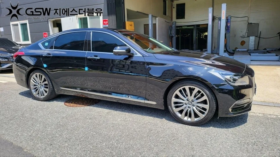 제네시스 DH 휠복원, 유성구 차주님 결정 도운 기준