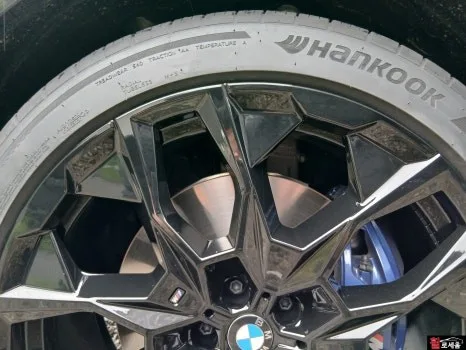 BMW X7 휠도색, 유광블랙 변신 전후 차이