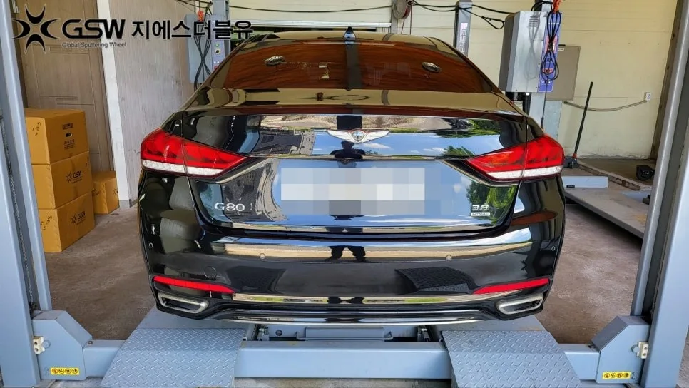 제네시스 DH 휠복원, 유성구 차주님 결정 도운 기준