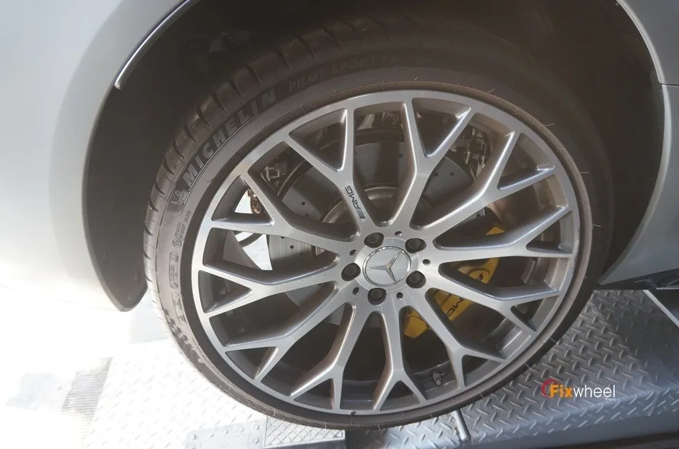 벤츠 SL63 휠복원, AMG 레터링 살리는 비결