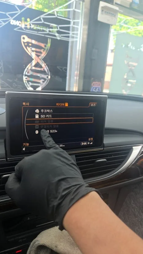 아우디 A6 안드로이드 올인원, 잘못 고르면 재시공 비용 2배