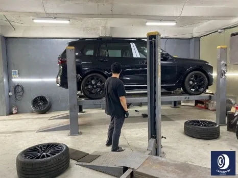BMW X7 휠도색 실수 피하는 법: 처인구 차주 필독