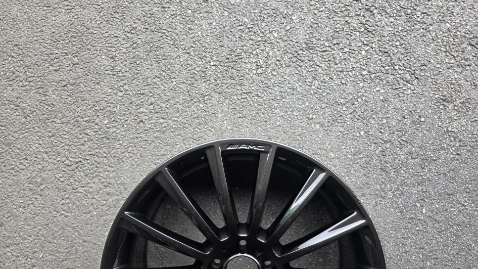 벤츠 S450 휠복원, 검메탈 색상 변경 기준은?
