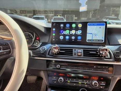 BMW F10 안드로이드 올인원, 스마트폰 연동 고민 끝!