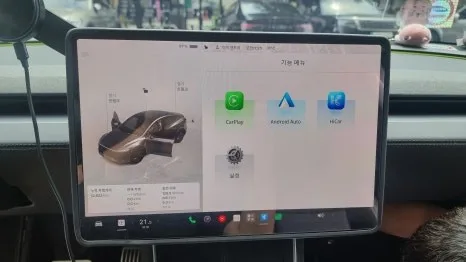 테슬라 안드로이드 올인원, 순정 그대로 쓰는 방법