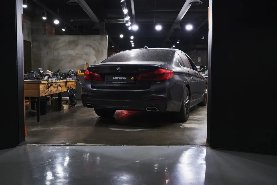 BMW G30 안드로이드 올인원, 잘못 설치하면 재시공 비용 2배