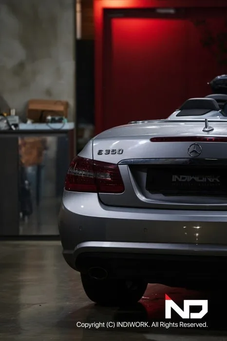 벤츠 E350 안드로이드 올인원, 순정 스타일로 바꾸는 법