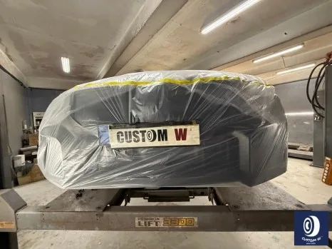BMW M2 휠복원, 건메탈 도색 전후 차이