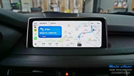 BMW X5 안드로이드 올인원, 순정 활성화 코딩 비교