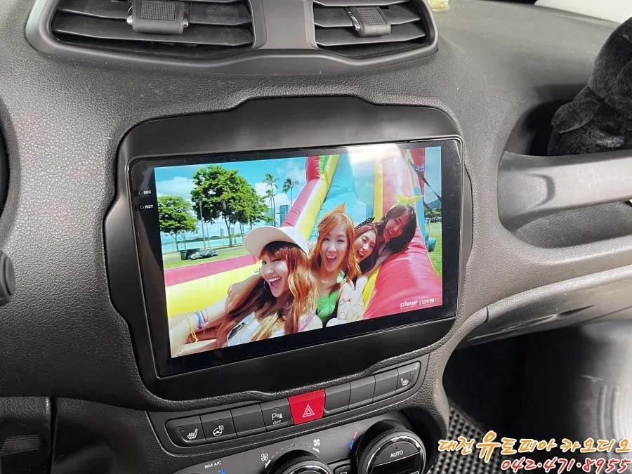 지프 레니게이드 안드로이드 올인원, 이것만은 알고 설치하세요