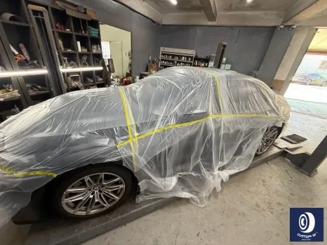 BMW M2 휠복원, 건메탈 도색 전후 차이