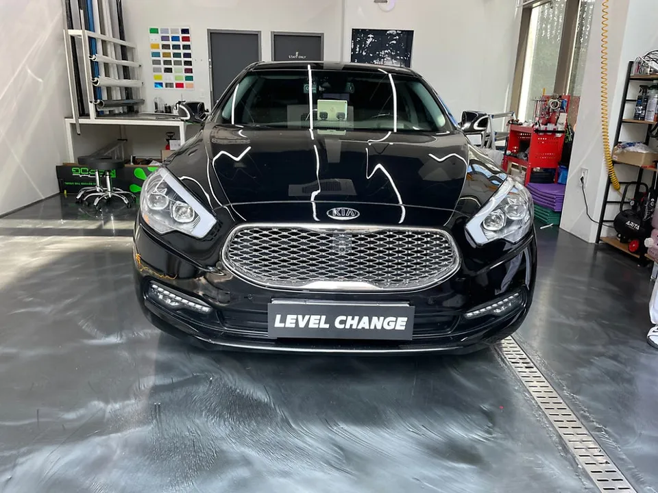 Kia K900 vinyl wrap review