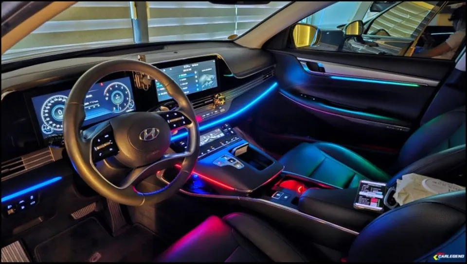 Hyundai Azera ambient lighting - Hyundai Azera Ambient Lighting Upgrade Review photo 4