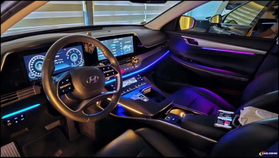 Hyundai Azera ambient lighting - Hyundai Azera Ambient Lighting Upgrade Review photo 5