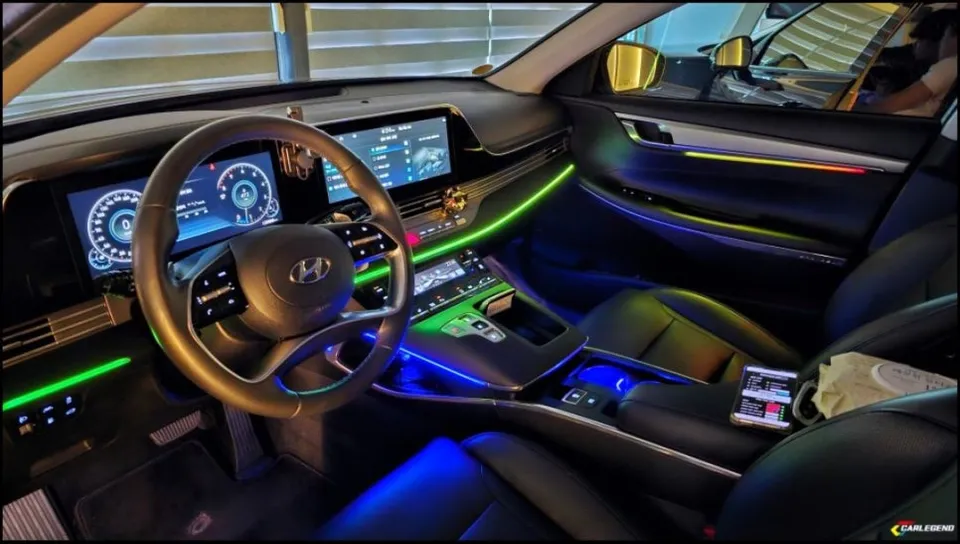 Hyundai Azera ambient lighting - Hyundai Azera Ambient Lighting Upgrade Review photo 6