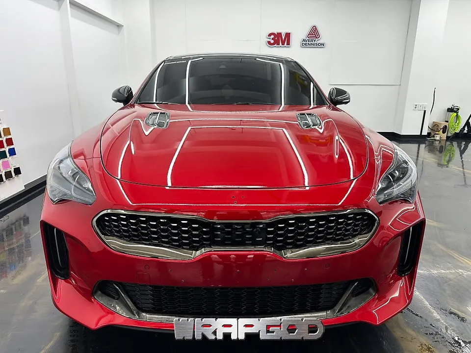 Kia Stinger PPF施工事例|費用目安と仕上がり 施工写真 2-1