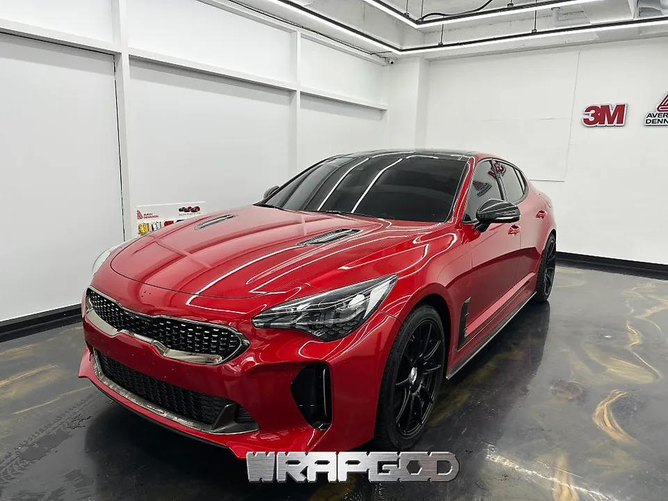 Kia Stinger PPF施工事例|費用目安と仕上がり 施工写真 3-1