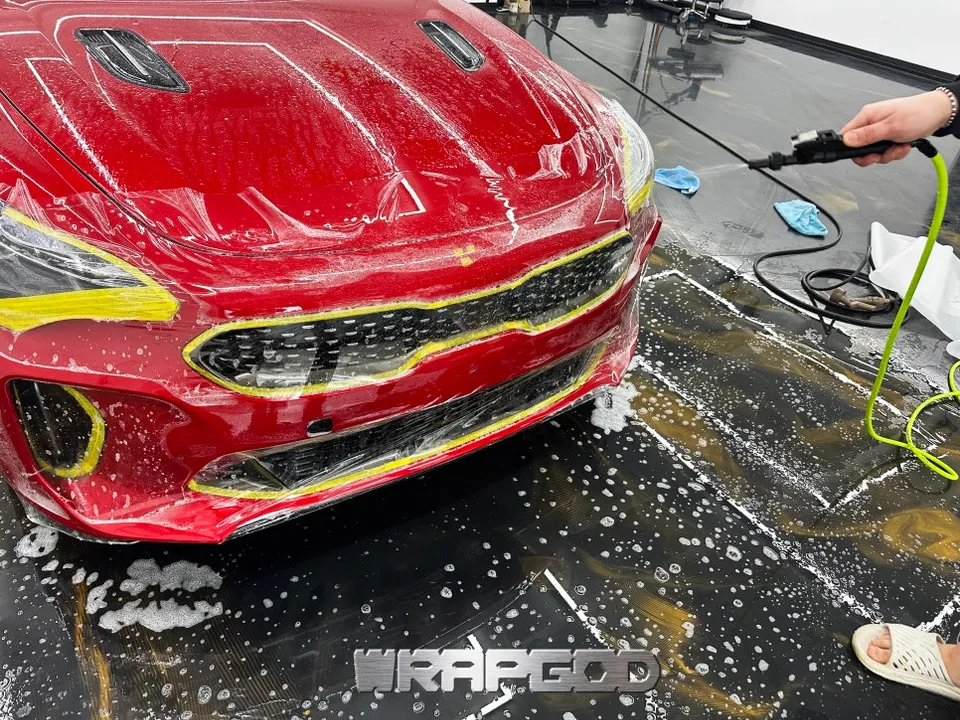 Kia Stinger PPF施工事例|費用目安と仕上がり 施工写真 3-2