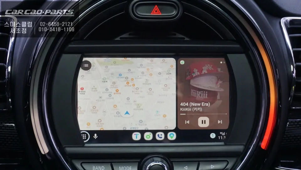 BMW MINIのAndroid Auto・CarPlay取付事例 施工写真 3-2