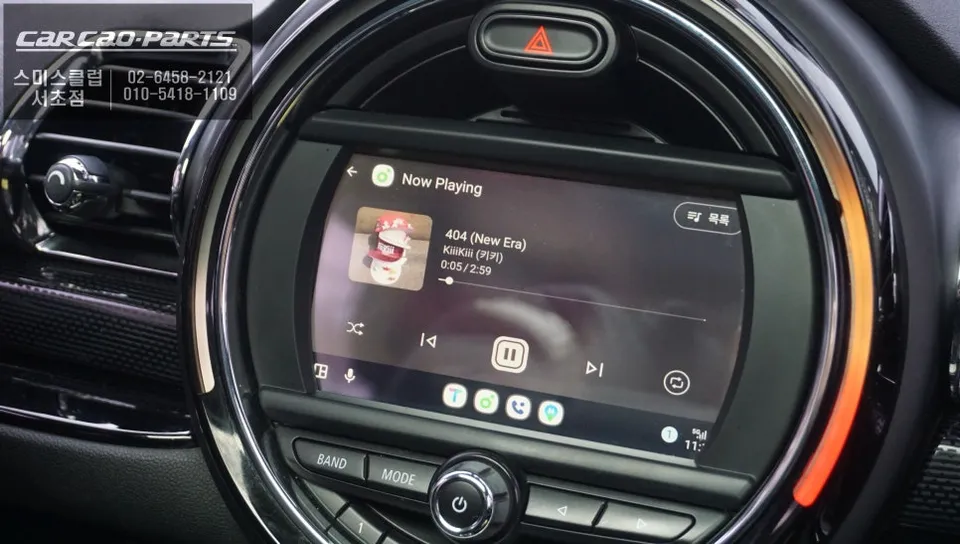 BMW MINIのAndroid Auto・CarPlay取付事例 施工写真 1-3